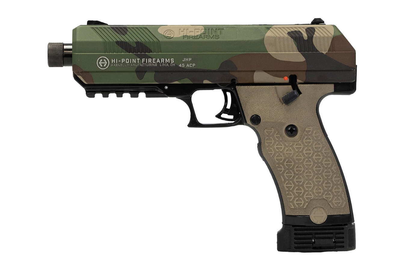 HI POINT JHP 45 Gen 2 45 ACP Pistol with M81 Woodland Camo Finish